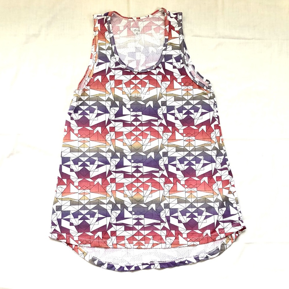Haby Geometrical Sleeveless Top M Size